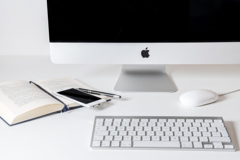 Work, computer, apple — Employee Leasing Pros and Cons